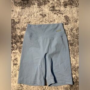 Gymshark x Whitney Simmons Biker Shorts Size Small Blue‎